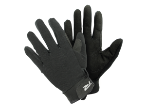 Ryder Race Lite full finger gloves black shown front and back