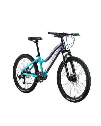 Apex A400L | 24 inch Girls MTB Purple Teal