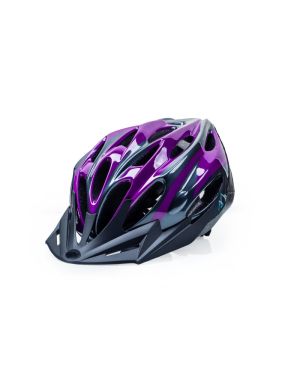 ProBike Urban Bike Helmet – Purple / Black